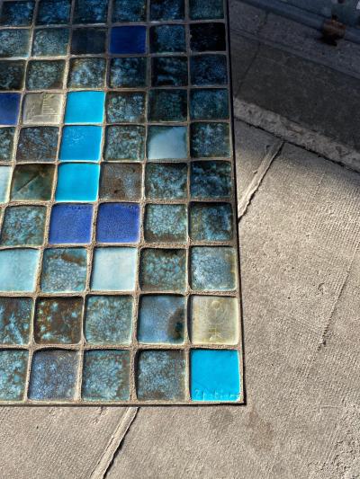 Les 2 Potiers Michelle et Jacques Serre Ceramic Coffee Table France 1960s