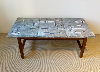 Les 2 Potiers Michelle et Jacques Serre LES 2 POTIERS CERAMIC TABLE