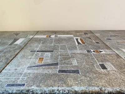 Les 2 Potiers Michelle et Jacques Serre LES 2 POTIERS CERAMIC TABLE