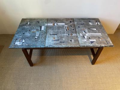 Les 2 Potiers Michelle et Jacques Serre LES 2 POTIERS CERAMIC TABLE