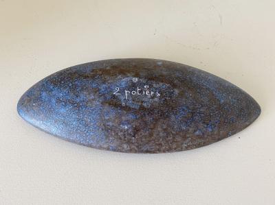 Les 2 Potiers Michelle et Jacques Serre LES 2 POTIERS SIGNED DISH