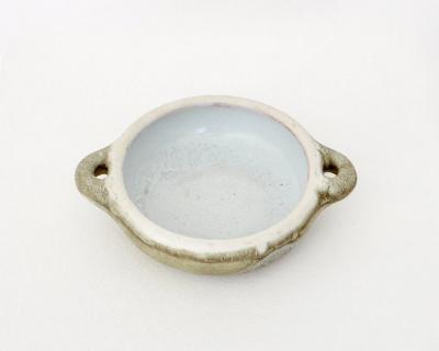 Les 2 Potiers Michelle et Jacques Serre Les 2 Potiers Michelle and Jacques Serre French Ceramic Dish Signed 2 Potiers