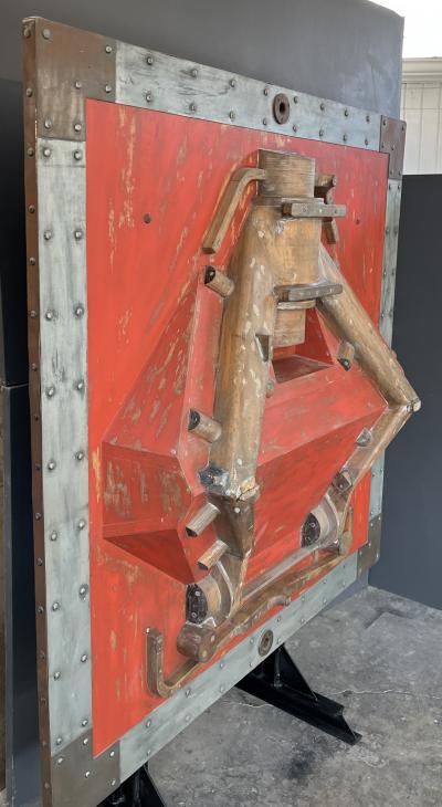 Les Hommes de l Hombre Robin Abstract Foundry Mold Sculpture