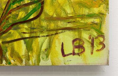 Leslie Bostrom Leslie Bostrom Blackbird and Fence Oil on Canvas 2013