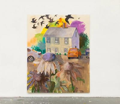 Leslie Bostrom Leslie Bostrom Quiet Afternoon Oil on Canvas 2018