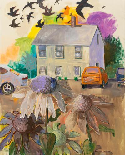 Leslie Bostrom Leslie Bostrom Quiet Afternoon Oil on Canvas 2018