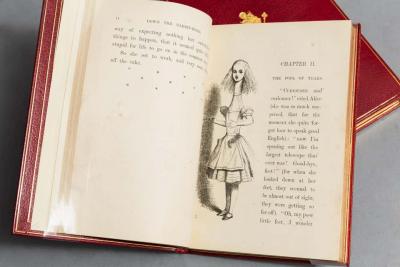 Lewis Carroll Alice in Wonderland and Through the Looking Glass