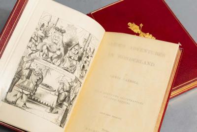 Lewis Carroll Alice in Wonderland and Through the Looking Glass