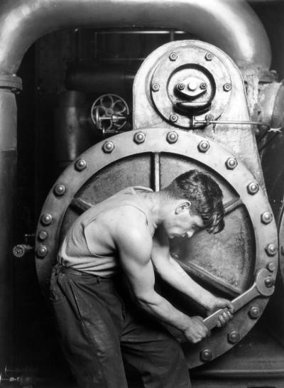 Lewis Hine Powerhouse Mechanic