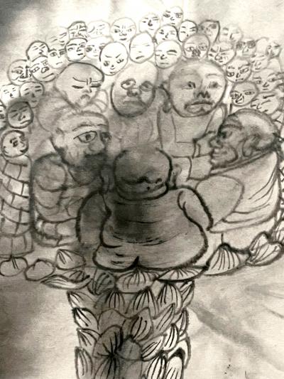 Li Jin Contemporary Chinese Ink Wash Painting by Li Jin