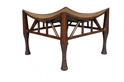 Liberty Company Mahogany Thebes Stool