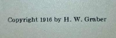 Life Record of HW Grabber Texas Ranger
