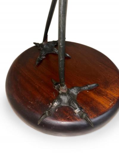 Life Size Janpanese Bronze heron