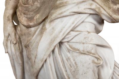 Life Size Marble Sculpture Statue of Air after the Antique by Le Hongre