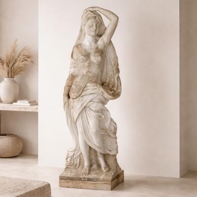Life Size Marble Sculpture Statue of Air after the Antique by Le Hongre