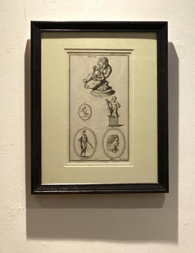 Life of Hercules Print Circa Early 20th Century