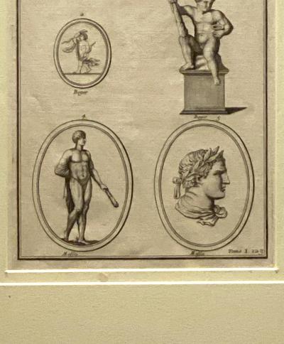 Life of Hercules Print Circa Early 20th Century