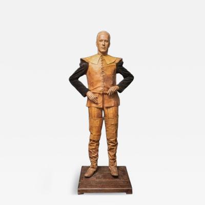 Lifesize Vintage Wooden Mannequin featuring articulated arms and legs