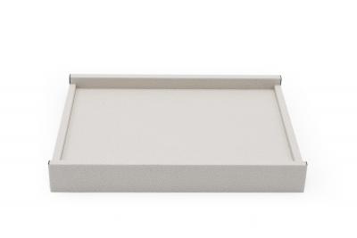 Light Gray Leather Valet Tray