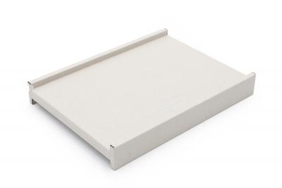 Light Gray Leather Valet Tray