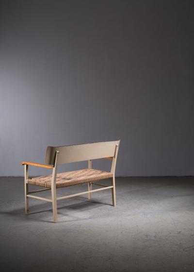 Light and transparent Scandinavian Modern sofa