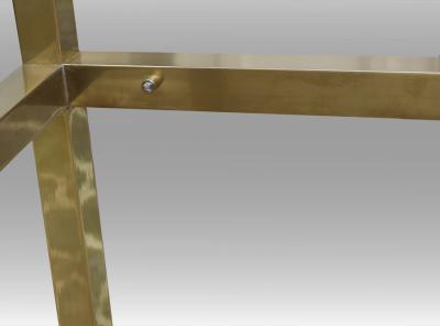 Lighting display cabinet in brass France 1970