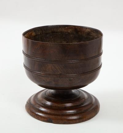 Lignum vitae wassail bowl