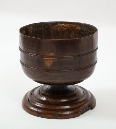 Lignum vitae wassail bowl
