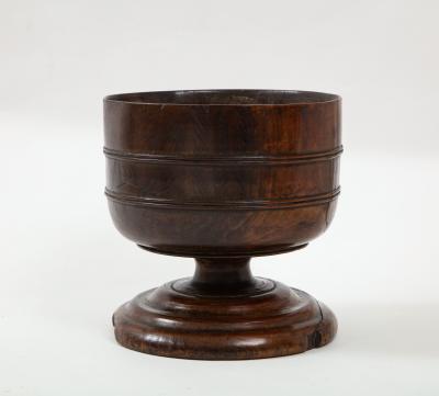 Lignum vitae wassail bowl