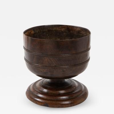 Lignum vitae wassail bowl