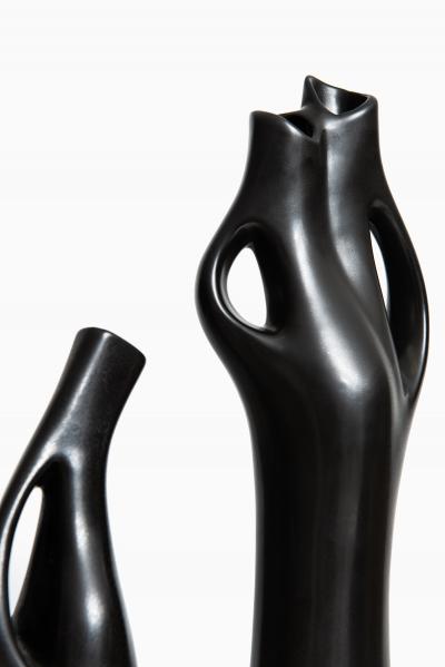 Lillemor Mannerheim Vases Mangania Produced by Upsala Ekeby