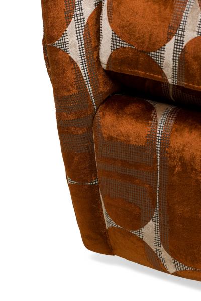 Lillian August French Modern Swivel Tub Chair