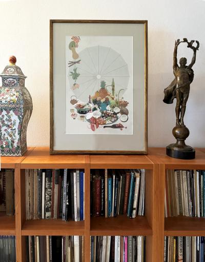 Lillian Chestney Oriental Cooking Book Illustration Food Cornucopia