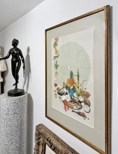 Lillian Chestney Oriental Cooking Book Illustration Food Cornucopia