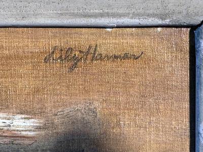 Lily Harmon Mid Century Portrait of Actress Paula Laurence Wife of Joseph Hirshhorn