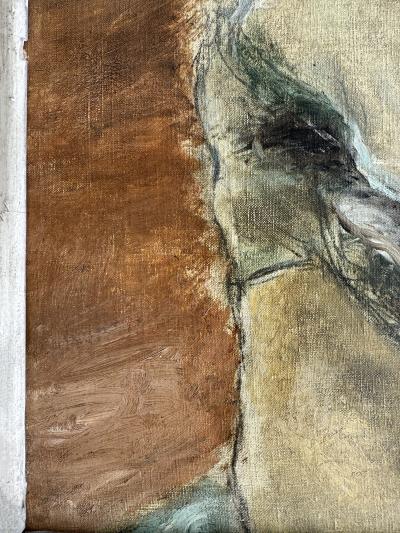 Lily Harmon Mid Century Portrait of Actress Paula Laurence Wife of Joseph Hirshhorn