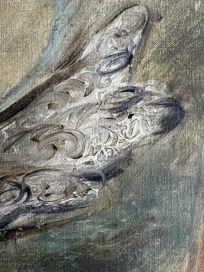 Lily Harmon Mid Century Portrait of Actress Paula Laurence Wife of Joseph Hirshhorn