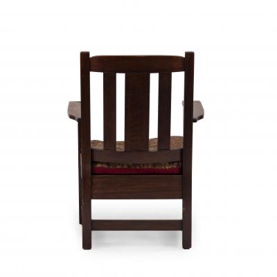 Limbert American Mission Oak Arm Chair