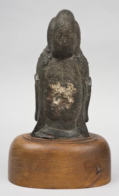 Limestone Bust of Bodhisattva Circa 1800