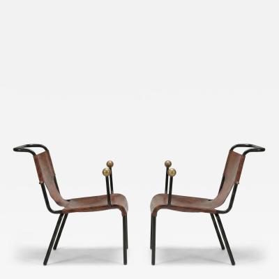 Lina Bo Bardi Bola Chairs from Casa de Vidro Brazil 1951 Pair