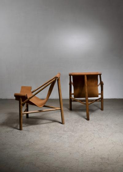 Lina Bo Bardi Lina Bo Bardi pair of Trip chairs