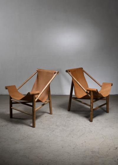 Lina Bo Bardi Lina Bo Bardi pair of Trip chairs