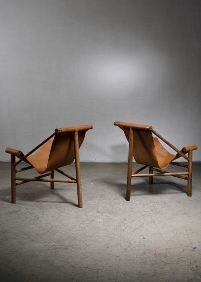 Lina Bo Bardi Lina Bo Bardi pair of Trip chairs