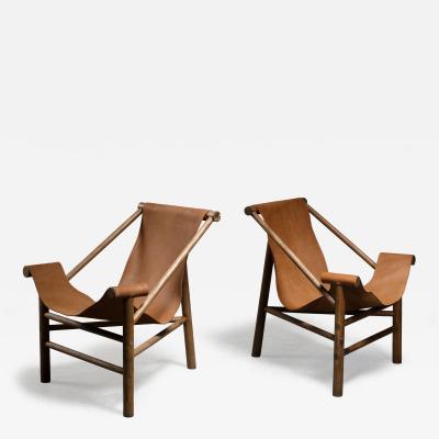 Lina Bo Bardi Lina Bo Bardi pair of Trip chairs