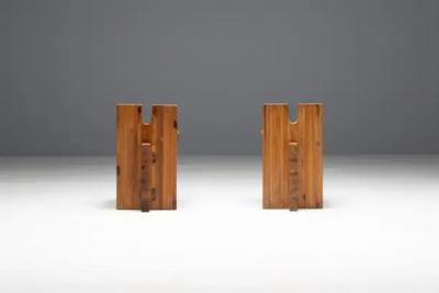 Lina Bo Bardi SESC Stools by Lina Bo Bardi for SESC Pompeia Brazil 1970s