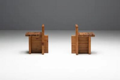 Lina Bo Bardi SESC Stools by Lina Bo Bardi for SESC Pompeia Brazil 1970s