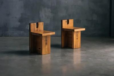 Lina Bo Bardi SESC Stools by Lina Bo Bardi for SESC Pompeia Brazil 1970s