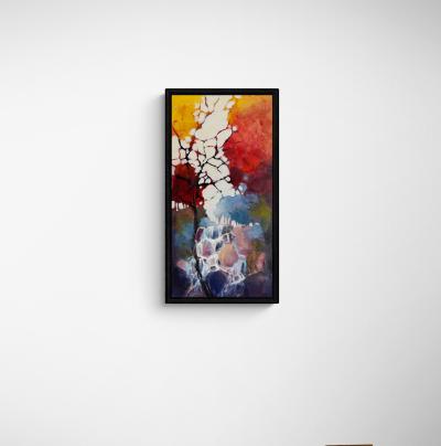 Linda Wilder Crimson Splash