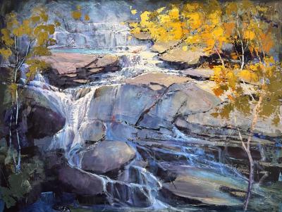 Linda Wilder On Golden Stone