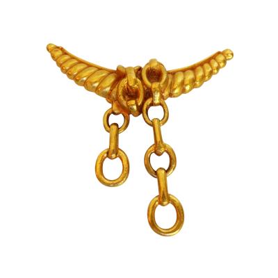 Line Vautrin Bronze Brooch by Line Vautrin